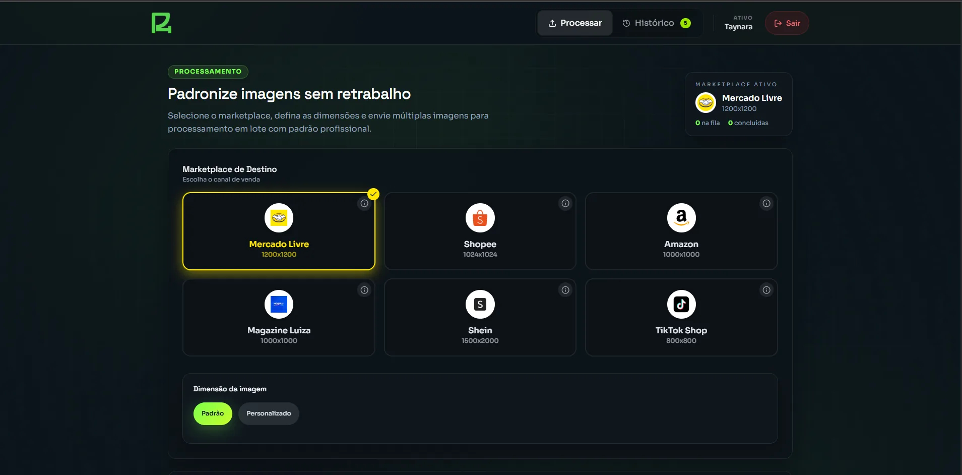 SPI — seleção de marketplace e padrões técnicos